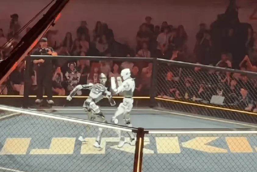 Humanoid Robot Combat Captivates Elon Musk and Tech Enthusiasts