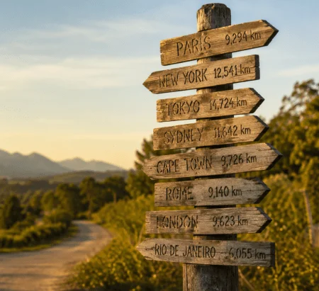 Evaluating the Accuracy of Geographical Signpost Distances with R