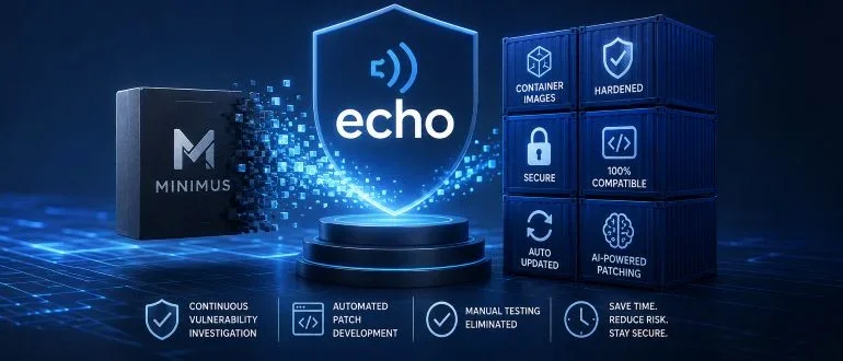 Echo Expands Software Security Portfolio with Minimus Technology Assets