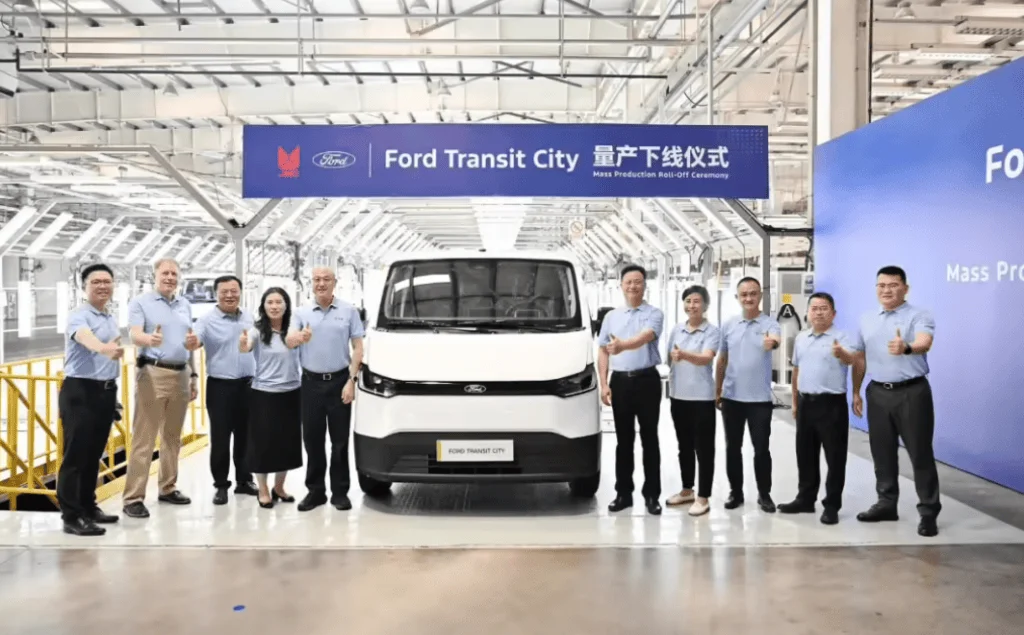 Ford Launches Transit City Electric Van for European Markets