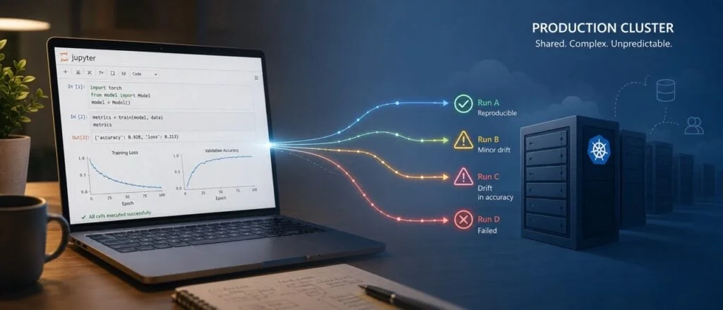Bridging the Gap Between Notebook Validation and Cluster Deployment